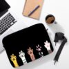 حافظة لابتوب cute cat hands
