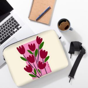 حافظة لابتوب Tulip rose