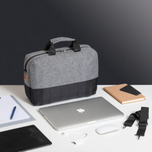 Laptop bag half and half color Black