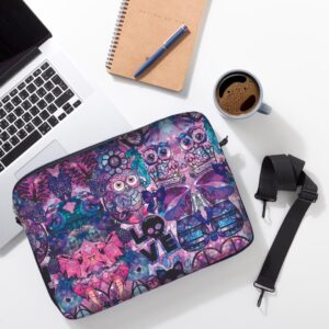حافظة لابتوب  floral