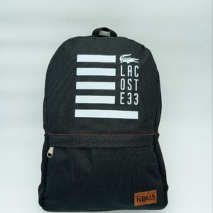 Backpack with LACOSTE Design