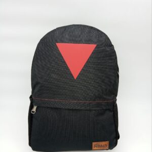 Backpack with RED Palestinian Arrow Design