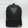Backpack with Grey Arrow Design