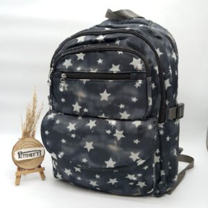 grey Starry night backpack