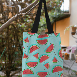 tote bag watermelon design