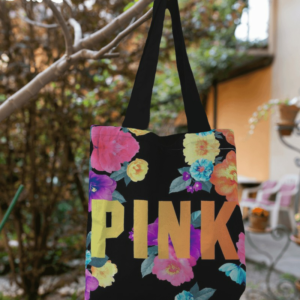 tote bag PINK design