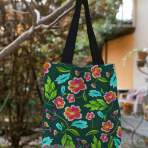 tote bag Floral design