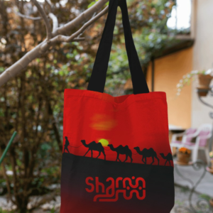 tote bag DESERT design