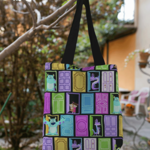 tote bag Monsters Inc design