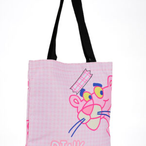tote bag cute pink panther