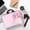 حافظة لابتوب cute pink panther - بيد, 15-17