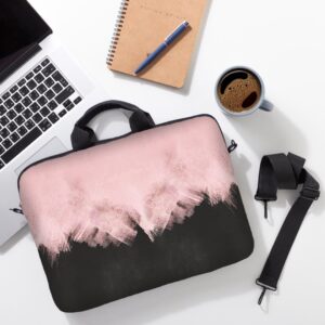 حافظة لابتوب pink black