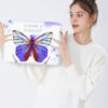 حافظة لابتوب فراشه لافندر