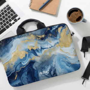 حافظة لابتوب نقشة رخام  ووتر بروف كود 131