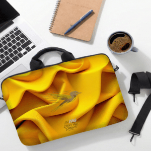 حافظة لابتوب تموجات صفراء كود 133